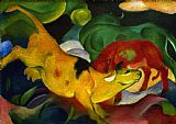 Kuhe by Franz Marc